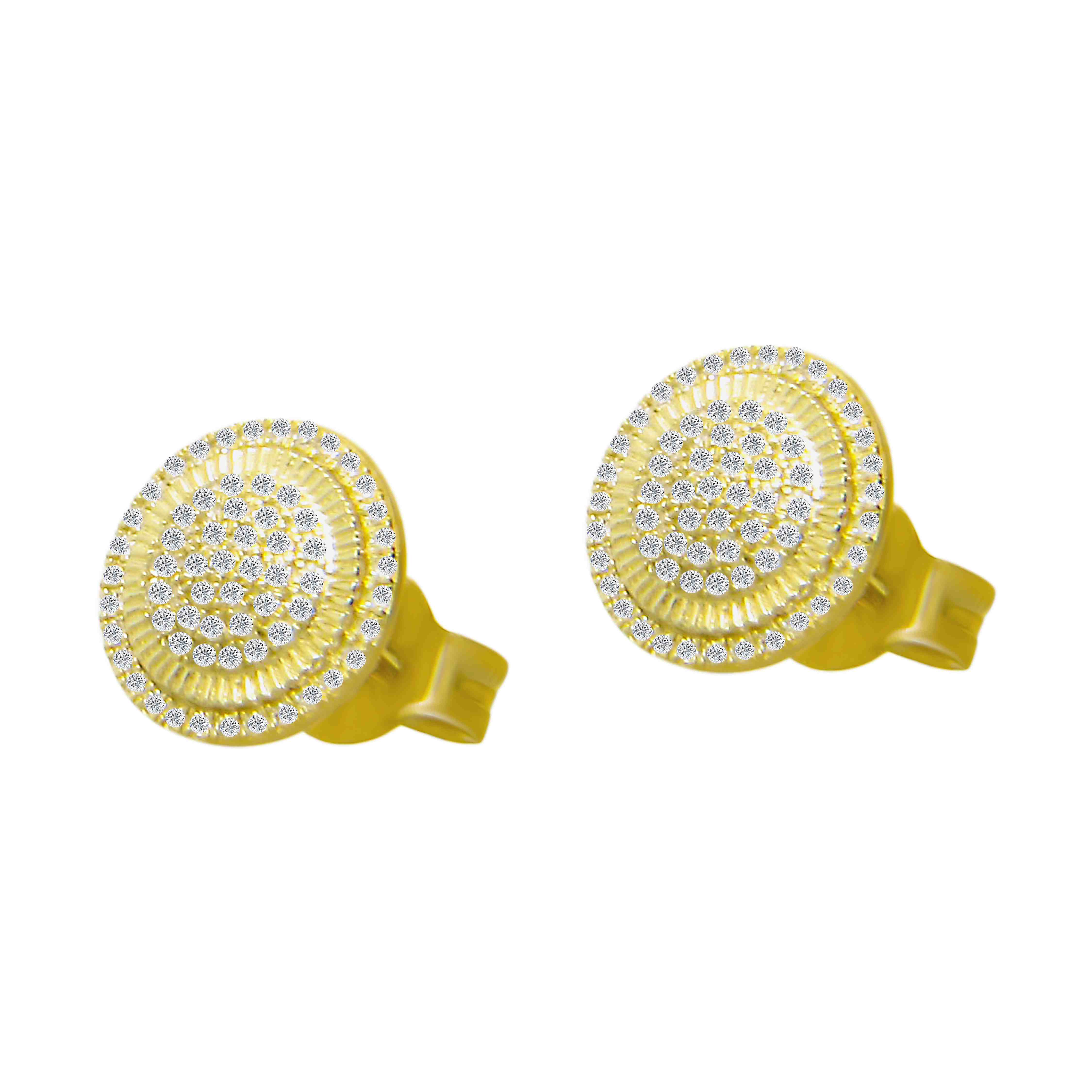 Round Stud Earring ER23098A